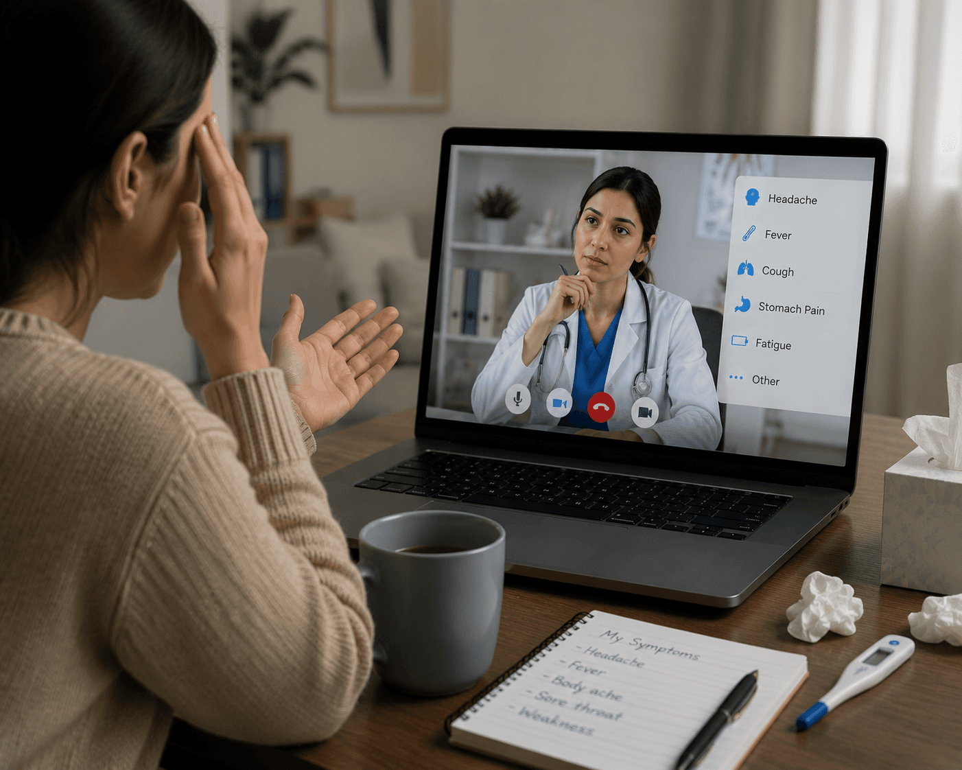 24/7 Online Doctor Consultation
